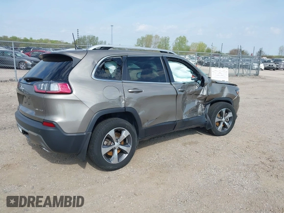 2020 Jeep Cherokee Limited с VIN 1C4PJMDX9LD538879, выставлен на аукционе IAAI как лот 42115301 с пробегом 49 429 миль миль и . История ставок и продаж доступна на DreamBid. Изображение 4.