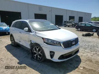 2019 Kia Sorento EX Sport with VIN 5XYPH4A57KG609835, listed as a Copart auction lot 52255335 with 101,927 mi miles and Non repairable. Bid and sale history available at DreamBid. Image 11.