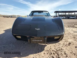 1977 Chevrolet Corvette with VIN 1Z37L7S412823, listed as a Copart auction lot 82405174 with 9,206 mi miles and Clean title. Bid and sale history available at DreamBid. Image 5.