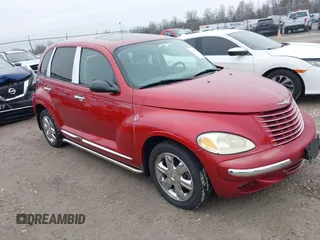 2003 Chrysler PT Cruiser Touring with VIN 3C4FY58BX3T592231, listed as a IAAI auction lot 41502059 with 122,902 mi miles. Bid and sale history available at carsss.com. Image 1.