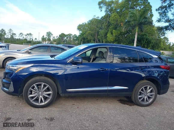 2020 Acura RDX w/Technology Pkg with VIN 5J8TC1H54LL002493, listed as a IAAI auction lot 40520274 with 42,183 mi miles. Bid and sale history available at carsss.com. Image 14.