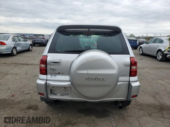 2005 Toyota RAV4 with VIN JTEHD20V456032416, listed as a Copart auction lot 53899635 with 187,819 mi miles and Clean Title. Bid and sale history available at carsss.com. Image 6.