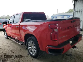 2020 Chevrolet Silverado 1500 Custom with VIN 3GCPWBEH5LG184312, listed as a Copart auction lot 47533745 with 82,003 mi miles and Salvage Title. Bid and sale history available at carsss.com. Image 2.