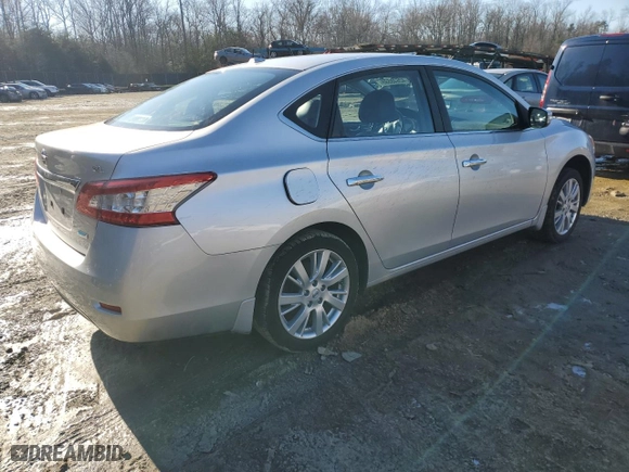 2014 Nissan Sentra SV with VIN 3N1AB7AP1EY328109, listed as a Copart auction lot 42648595 with 120,141 mi miles and Non Repairable. Bid and sale history available at carsss.com. Image 3.