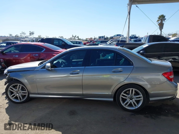 2012 Mercedes-Benz C-Class C 250 Sport with VIN WDDGF4HB8CA713047, listed as a IAAI auction lot 41830035 with 95,806 mi miles. Bid and sale history available at carsss.com. Image 14.