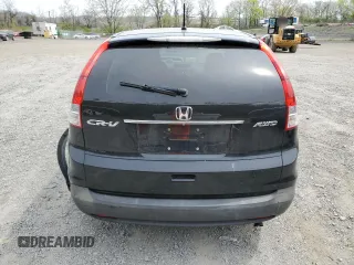 2014 Honda CR-V EX with VIN 2HKRM4H50EH675599, listed as a Copart auction lot 54400695 with 156,566 mi miles and Salvage Title. Bid and sale history available at carsss.com. Image 6.
