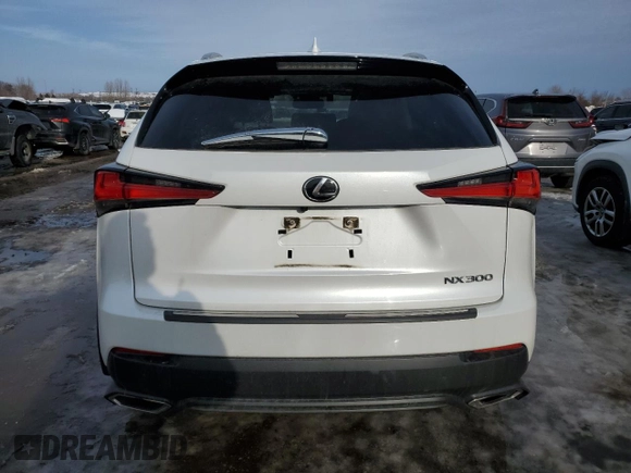 2020 Lexus NX 300 with VIN JTJGARDZ6L5014742, listed as a Copart auction lot 43014355 with 13,788 mi miles and Salvage title. Bid and sale history available at DreamBid. Image 6.