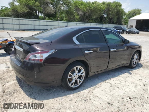 2012 Nissan Maxima 3.5 SV w/Sport Pkg with VIN 1N4AA5APXCC852908, listed as a Copart auction lot 55419045 with 196,803 mi miles and Clean Title. Bid and sale history available at carsss.com. Image 3.