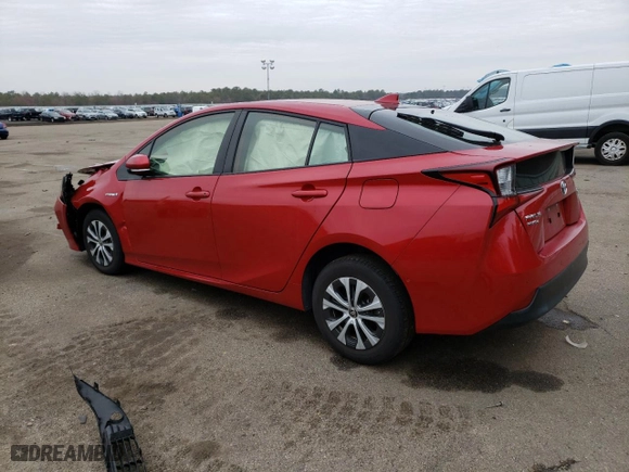 2019 Toyota Prius LE with VIN JTDL9RFU9K3003434, listed as a Copart auction lot 39912673 with 28,588 mi miles. Bid and sale history available at carsss.com. Image 2.