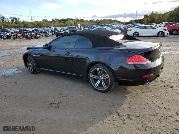 2005 BMW 6 Series 645Ci with VIN WBAEK73485B326662, listed as a Copart auction lot 75297684 with 161,886 mi miles and Clean Title. Bid and sale history available at carsss.com. Image 2.