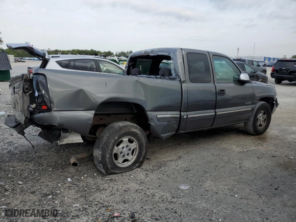 2002 Chevrolet Silverado 1500 LS with VIN 1GCEC19T42Z316015, listed as a Copart auction lot 49856745 with 0 mi miles and Salvage Title. Bid and sale history available at carsss.com. Image 3.