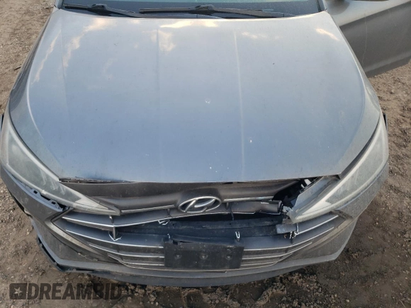 2019 Hyundai Elantra SE with VIN 5NPD74LF4KH432696, listed as a Copart auction lot 45375325 with 124,270 mi miles and Salvage Title. Bid and sale history available at DreamBid. Image 11.