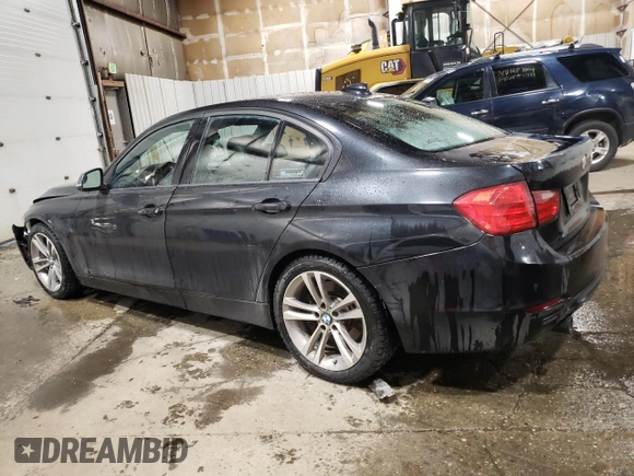 2012 BMW 3 Series 335i with VIN WBA3A9C55CF474823, listed as a Copart auction lot 87766325 with 146,985 mi miles and Salvage title. Bid and sale history available at DreamBid. Image 2.