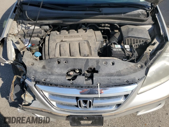 2006 Honda Odyssey EX-L with VIN 5FNRL38666B459794, listed as a Copart auction lot 46605245 with 106,623 mi miles and Salvage Title. Bid and sale history available at carsss.com. Image 12.