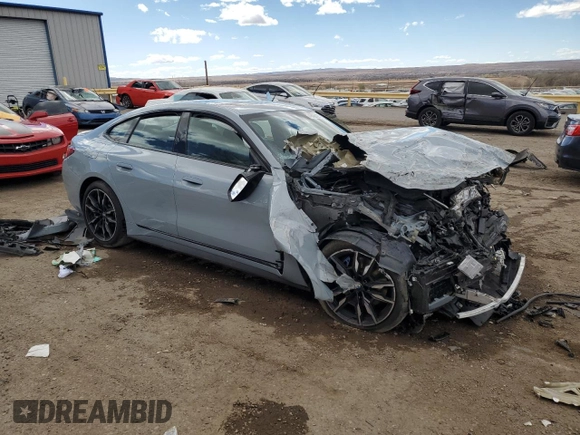 2022 BMW 4 Series M440i xDrive with VIN WBA13AW0XNFM27700, listed as a Copart auction lot 48406425 with Not provided miles and Salvage title. Bid and sale history available at DreamBid. Image 4.