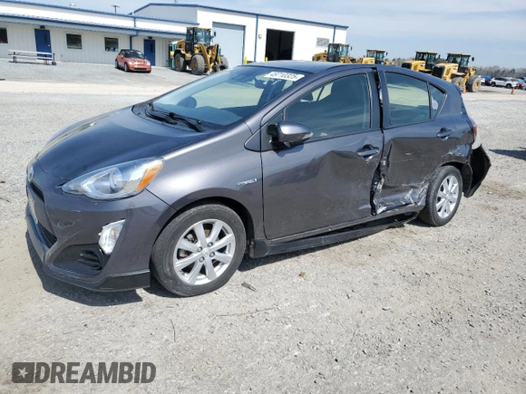 2017 Toyota Prius One with VIN JTDKDTB33H1592019, listed as a Copart auction lot 49710325 with 80,861 mi miles and Salvage Title. Bid and sale history available at carsss.com. Image 1.