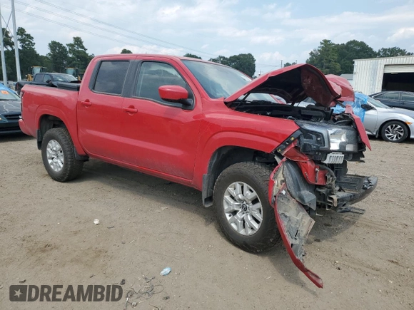 2022 Nissan Frontier SV with VIN 1N6ED1EK0NN652487, listed as a Copart auction lot 68125014 with 57,919 mi miles and Salvage Title. Bid and sale history available at carsss.com. Image 4.