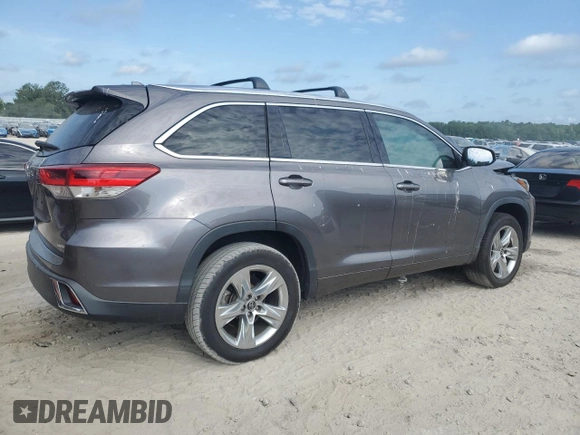 2019 Toyota Highlander Limited z VIN 5TDYZRFH0KS320526, wystawiony jako Copart lot #54825085 z przebiegiem 63 050 mil mil oraz Nie do naprawy • Non repairable. Historia ofert i sprzedaży dostępna na DreamBid. Obrazek 3.