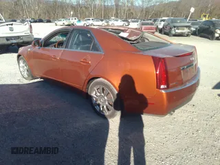 2008 Cadillac CTS AWD w/1SB with VIN 1G6DT57V980188992, listed as a IAAI auction lot 40945087 with 63,744 mi miles. Bid and sale history available at carsss.com. Image 3.