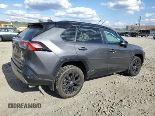 2023 Toyota RAV4 Hybrid XSE with VIN 4T3E6RFV1PU112579, listed as a Copart auction lot 74387924 with 103,340 mi miles and Salvage title. Bid and sale history available at DreamBid. Image 3.