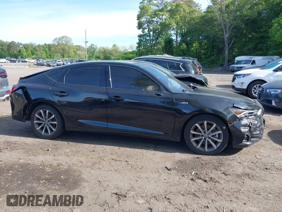 2025 Acura Integra w/A-Spec Package with VIN 19UDE4H34SA005757, listed as a IAAI auction lot 42329881 with 30,700 mi miles and . Bid and sale history available at DreamBid. Image 13.