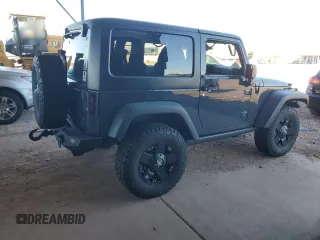 2017 Jeep Wrangler Sport with VIN 1C4AJWAG5HL662456, listed as a Copart auction lot 50166505 with 61,249 mi miles and Salvage Title. Bid and sale history available at DreamBid. Image 3.