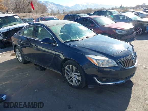 2016 Buick Regal Premium II with VIN 2G4GS5GX8G9199819, listed as a IAAI auction lot 41383318 with 64,330 mi miles and . Bid and sale history available at DreamBid. Image 1.