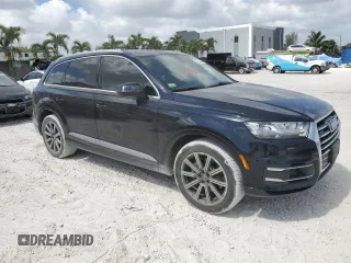 2017 Audi Q7 Premium Plus with VIN WA1LAAF71HD012886, listed as a Copart auction lot 51762015 with 123,485 mi miles and Salvage Title. Bid and sale history available at DreamBid. Image 4.