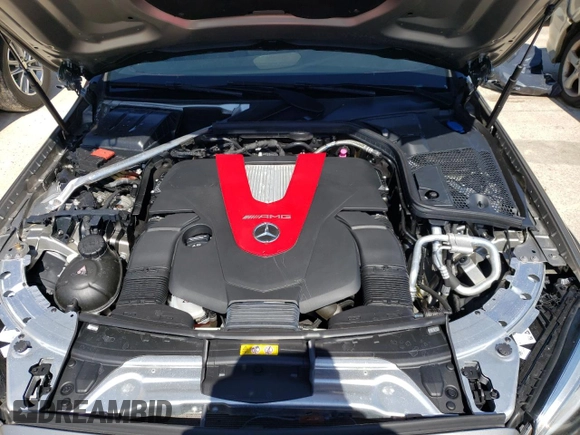 2020 Mercedes-Benz C 43 AMG with VIN W1KWJ6EB7LF991418, listed as a Copart auction lot 43448475 with 26,350 mi miles and Salvage title. Bid and sale history available at DreamBid. Image 11.