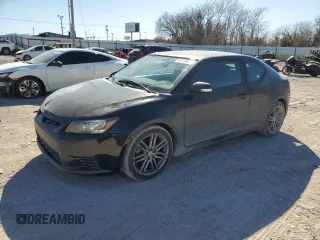 2012 Scion tC with VIN JTKJF5C70C3037179, listed as a Copart auction lot 47310415 with 102,424 mi miles and Salvage Title. Bid and sale history available at carsss.com. Image 1.