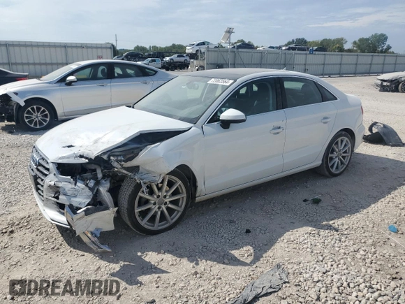 2015 Audi A3 2.0 TDI Premium Plus with VIN WAUCJGFF1F1055989, listed as a Copart auction lot 72063564 with 117,034 mi miles and Salvage Title. Bid and sale history available at carsss.com. Image 1.