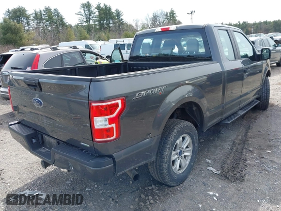2018 Ford F-150 XL with VIN 1FTEX1EP0JFB47480, listed as a IAAI auction lot 41903286 with 85,206 mi miles and . Bid and sale history available at DreamBid. Image 4.