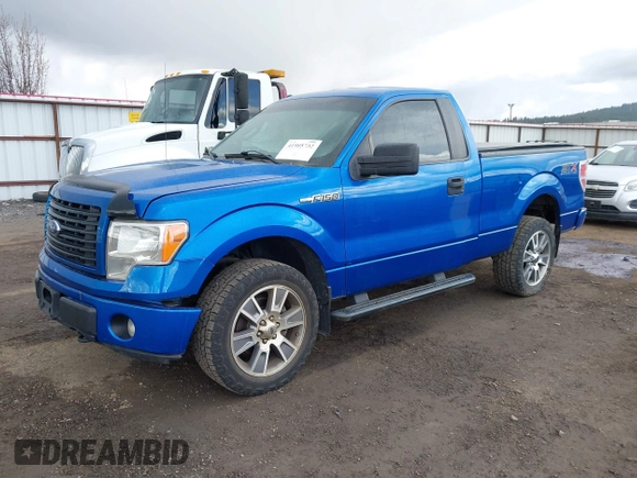 2014 Ford F-150 XL with VIN 1FTMF1EM4EFC77675, listed as a IAAI auction lot 41905732 with 76,648 mi miles. Bid and sale history available at carsss.com. Image 17.