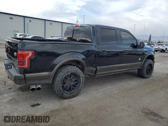 2016 Ford F-150 XL with VIN 1FTEW1CF4GFB98468, listed as a Copart auction lot 42740445 with 115,375 mi miles and Salvage Title. Bid and sale history available at carsss.com. Image 3.