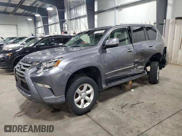 2017 Lexus GX 460 z VIN JTJBM7FX3H5170472, wystawiony jako Copart lot #51707175 z przebiegiem 117 305 mil mil oraz Szkoda całkowita • Salvage title. Historia ofert i sprzedaży dostępna na DreamBid. Obrazek 1.