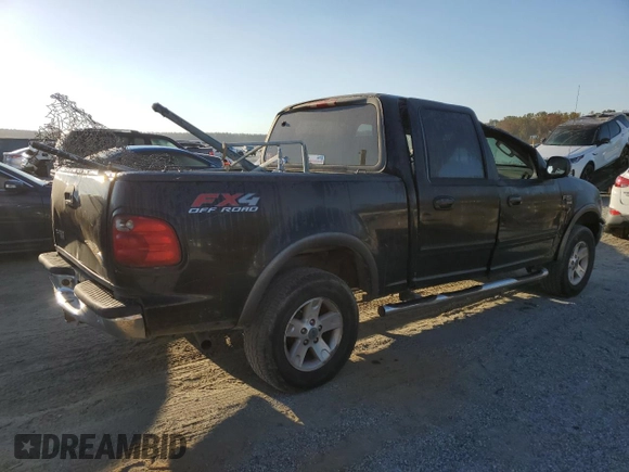 2003 Ford F-150 XLT with VIN 1FTRW08623KD45425, listed as a Copart auction lot 77605404 with 174,369 mi miles and Salvage Title. Bid and sale history available at carsss.com. Image 3.