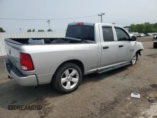 2018 Ram 1500 Express with VIN 1C6RR7FG1JS191242, listed as a Copart auction lot 58970085 with 126,427 mi miles and Salvage title. Bid and sale history available at DreamBid. Image 3.
