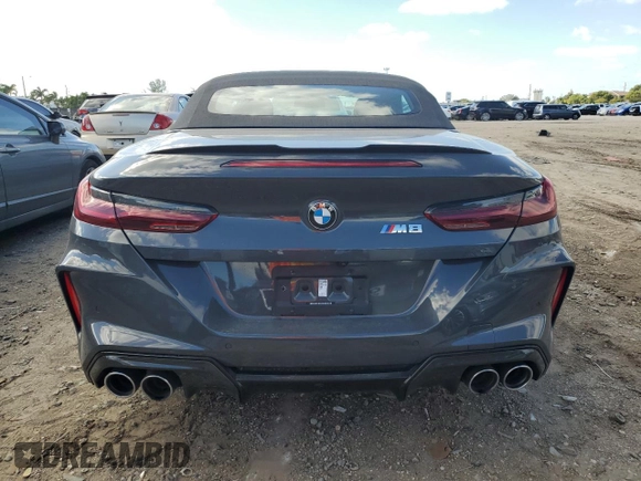2020 BMW M8 Competition z VIN WBSDZ0C07LCD56155, wystawiony jako Copart lot #81146663 z przebiegiem 16 085 mil mil oraz . Historia ofert i sprzedaży dostępna na DreamBid. Obrazek 6.