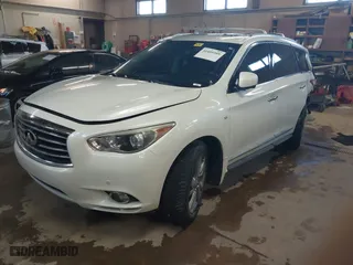 2015 Infiniti QX60 with VIN 5N1AL0MM2FC539098, listed as a IAAI auction lot 41409389 with NaN miles. Bid and sale history available at carsss.com. Image 17.