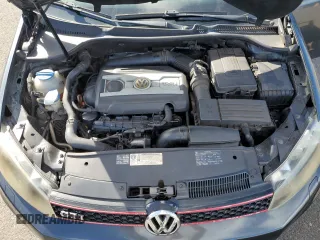 2010 Volkswagen Golf GTI with VIN WVWHD7AJXAW425070, listed as a Copart auction lot 81321184 with 155,423 mi miles and Salvage title. Bid and sale history available at DreamBid. Image 11.