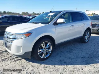 2011 Ford Edge Limited with VIN 2FMDK3KC4BBA45590, listed as a IAAI auction lot 41252906 with 153,421 mi miles. Bid and sale history available at carsss.com. Image 2.