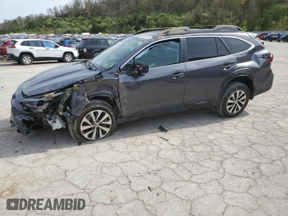 2024 Subaru Outback Premium с VIN 4S4BTADCXR3297604, выставлен на аукционе Copart как лот 53678345 с пробегом 14 714 миль миль и Списание • Salvage title. История ставок и продаж доступна на DreamBid. Изображение 1.