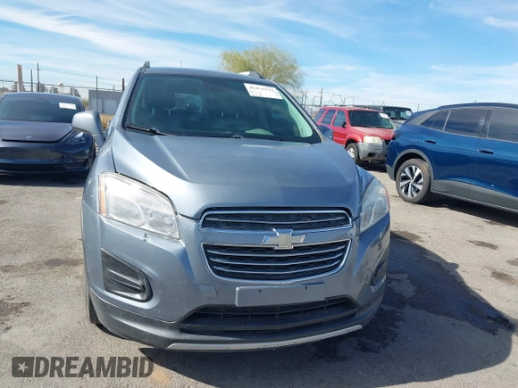 2015 Chevrolet Trax LT with VIN KL7CJLSB7FB149719, listed as a IAAI auction lot 41476232 with 130,337 mi miles. Bid and sale history available at carsss.com. Image 13.