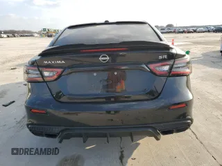 2020 Nissan Maxima SR with VIN 1N4AA6EVXLC366646, listed as a Copart auction lot 44740745 with 104,100 mi miles and Salvage Title. Bid and sale history available at DreamBid. Image 6.