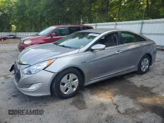 2012 Hyundai Sonata Hybrid z VIN KMHEC4A40CA026324, wystawiony jako Copart lot #55386255 z przebiegiem 98 261 mil mil oraz Szkoda całkowita • Salvage title. Historia ofert i sprzedaży dostępna na DreamBid. Obrazek 1.
