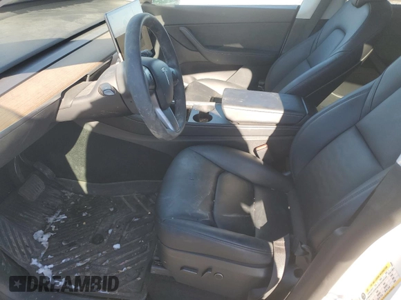 2022 Tesla Model Y Long Range z VIN 7SAYGDEE1NA009664, wystawiony jako Copart lot #41533925 z przebiegiem 36 126 mil mil oraz Szkody całkowita. Historia ofert i sprzedaży dostępna na DreamBid. Obrazek 7.