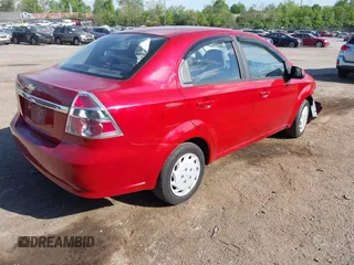 2009 Chevrolet Aveo 1LT with VIN KL1TD56E39B347803, listed as a IAAI auction lot 42135442 with 80,835 mi miles and . Bid and sale history available at DreamBid. Image 4.
