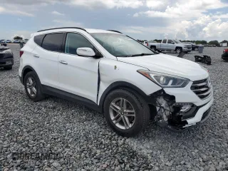 2017 Hyundai Santa Fe 2.4L with VIN 5NMZU3LB0HH052332, listed as a Copart auction lot 60598945 with 43,471 mi miles and Salvage title. Bid and sale history available at DreamBid. Image 4.
