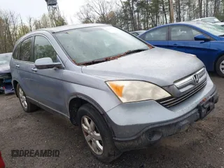 2008 Honda CR-V EX-L with VIN JHLRE48798C027664, listed as a IAAI auction lot 42033349 with 1 mi miles. Bid and sale history available at carsss.com. Image 1.