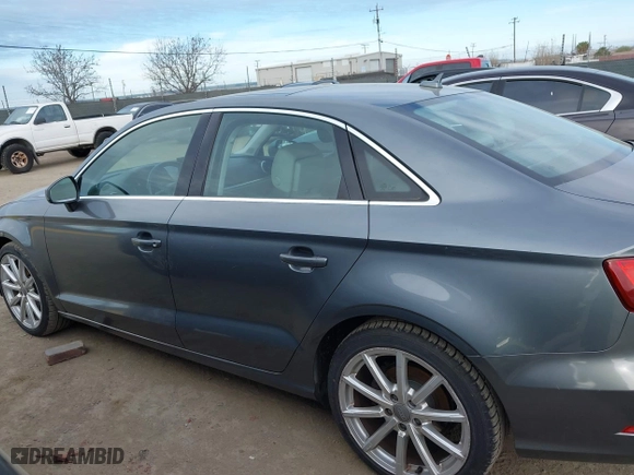 2015 Audi A3 1.8T Premium with VIN WAUACGFF3F1002941, listed as a IAAI auction lot 41726206 with 195,753 mi miles. Bid and sale history available at carsss.com. Image 14.